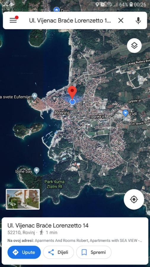 Rooms And Apartments Robert Rovinj Exterior foto
